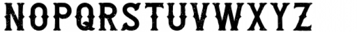 Circus Sideshow Rough Font LOWERCASE