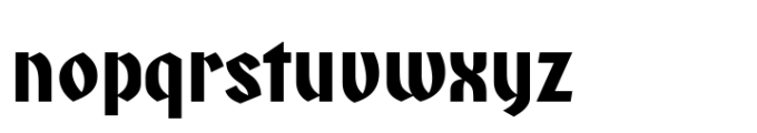 Ciroke Font LOWERCASE