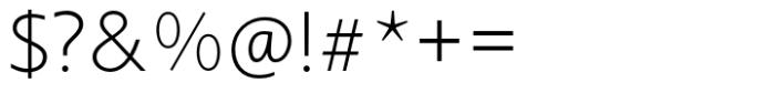 Cirta One Thin Font OTHER CHARS