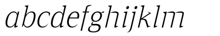 Cirvia Light Italic FONT