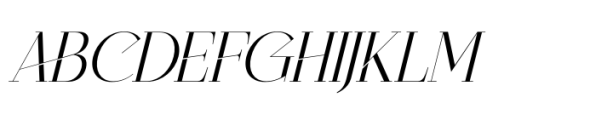 Cisnero Italic FONT