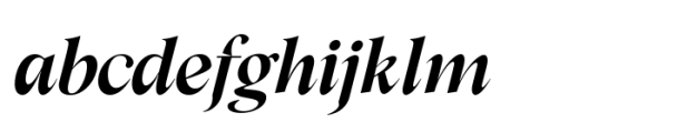 Cita Pro Medium Italic Font LOWERCASE