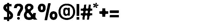 Citizen RND inner Font OTHER CHARS