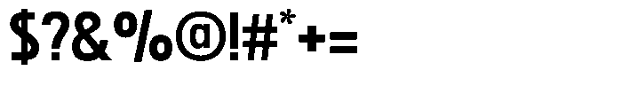 Citizen Sharp Font OTHER CHARS