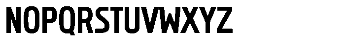 Citizen Sharp Font UPPERCASE