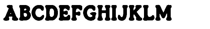 Citrion Regular Font UPPERCASE