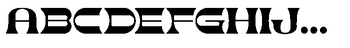 Citrony Font UPPERCASE