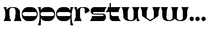 Citrony Font LOWERCASE