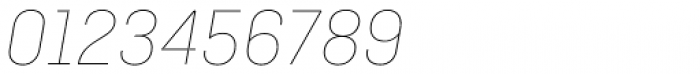 Ciutadella Display Thin Italic Font OTHER CHARS