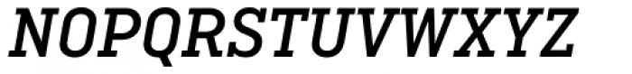 Ciutadella Slab Medium Italic Font UPPERCASE