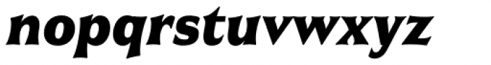 Civane Cond Black Italic Font LOWERCASE