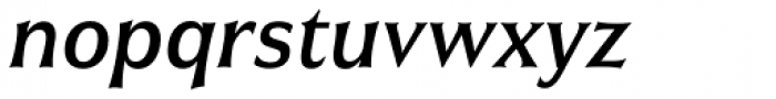 Civane Cond Medium Italic Font LOWERCASE