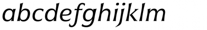 Civane Ext Regular Italic Font LOWERCASE