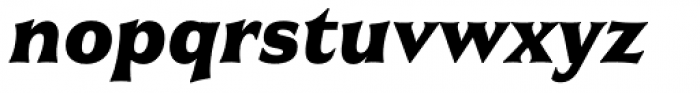 Civane Norm Black Italic Font LOWERCASE