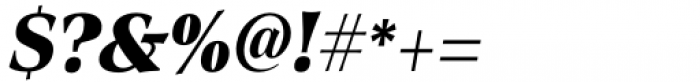 Civane Serif Condensed Black Italic Font OTHER CHARS