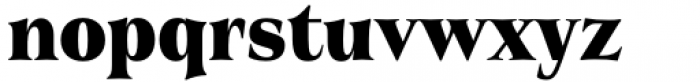 Civane Serif Condensed Black Font LOWERCASE