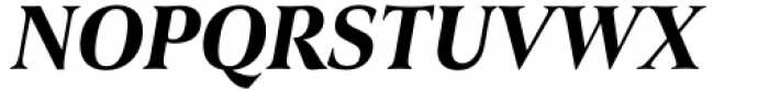 Civane Serif Condensed Bold Italic Font UPPERCASE