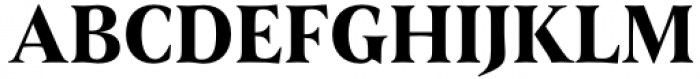 Civane Serif Condensed Bold Font UPPERCASE