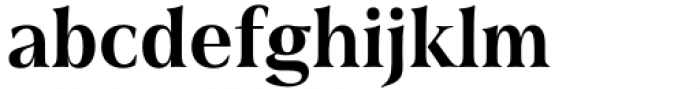 Civane Serif Condensed Demi Font LOWERCASE