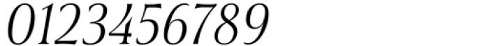 Civane Serif Condensed Light Italic Font OTHER CHARS
