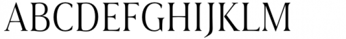 Civane Serif Condensed Light Font UPPERCASE