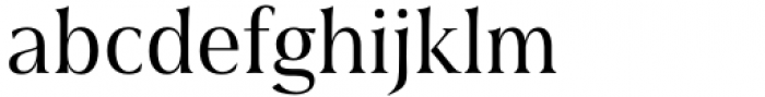 Civane Serif Condensed Regular Font LOWERCASE
