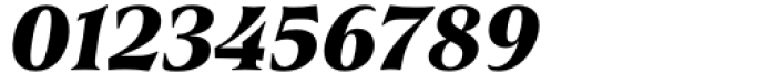 Civane Serif Extended Black Italic Font OTHER CHARS