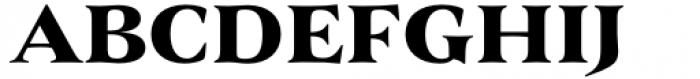 Civane Serif Extended Black Font UPPERCASE