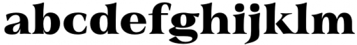 Civane Serif Extended Black Font LOWERCASE