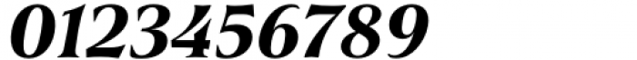 Civane Serif Extended Bold Italic Font OTHER CHARS