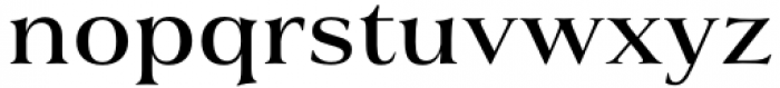 Civane Serif Extended Medium Font LOWERCASE