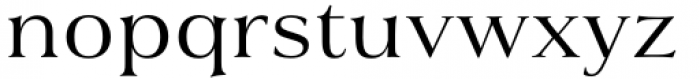 Civane Serif Extended Regular Font LOWERCASE