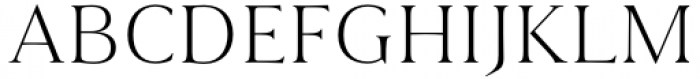 Civane Serif Extended Thin Font UPPERCASE