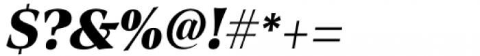 Civane Serif Norm Black Italic Font OTHER CHARS