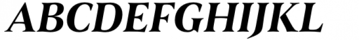 Civane Serif Norm Bold Italic Font UPPERCASE