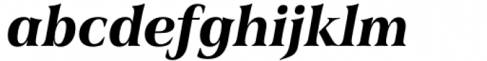 Civane Serif Norm Bold Italic Font LOWERCASE