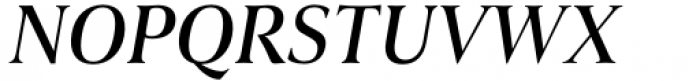 Civane Serif Norm Medium Italic Font UPPERCASE
