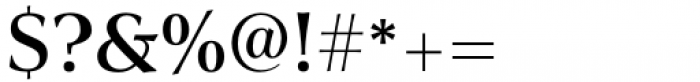 Civane Serif Norm Medium Font OTHER CHARS