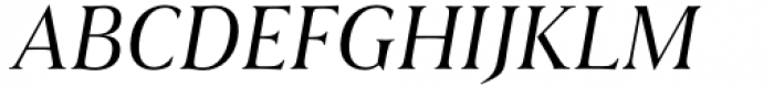 Civane Serif Norm Regular Italic Font UPPERCASE
