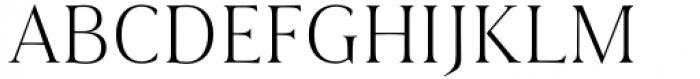 Civane Serif Norm Thin Font UPPERCASE