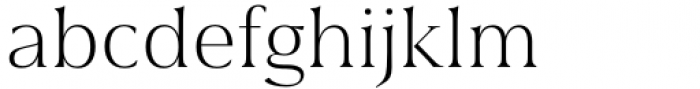 Civane Serif Norm Thin Font LOWERCASE