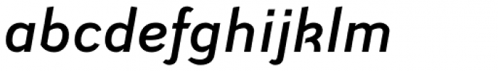 Civolis Bold Italic Font LOWERCASE