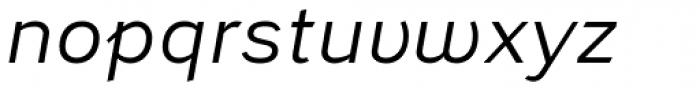 Civolis Italic Font LOWERCASE
