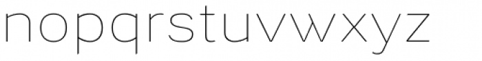 Civolis Thin Font LOWERCASE