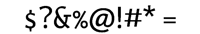 CirculationSans Regular Font OTHER CHARS