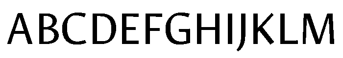 CirculationSans Regular Font UPPERCASE
