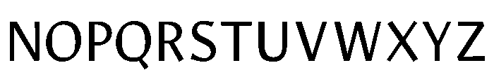 CirculationSans Regular Font UPPERCASE