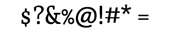 CirculationSerif Regular Font OTHER CHARS
