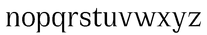 Cirka 2 Font LOWERCASE