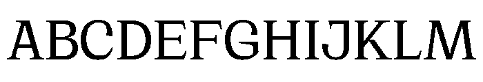 Cirka 4 Font UPPERCASE